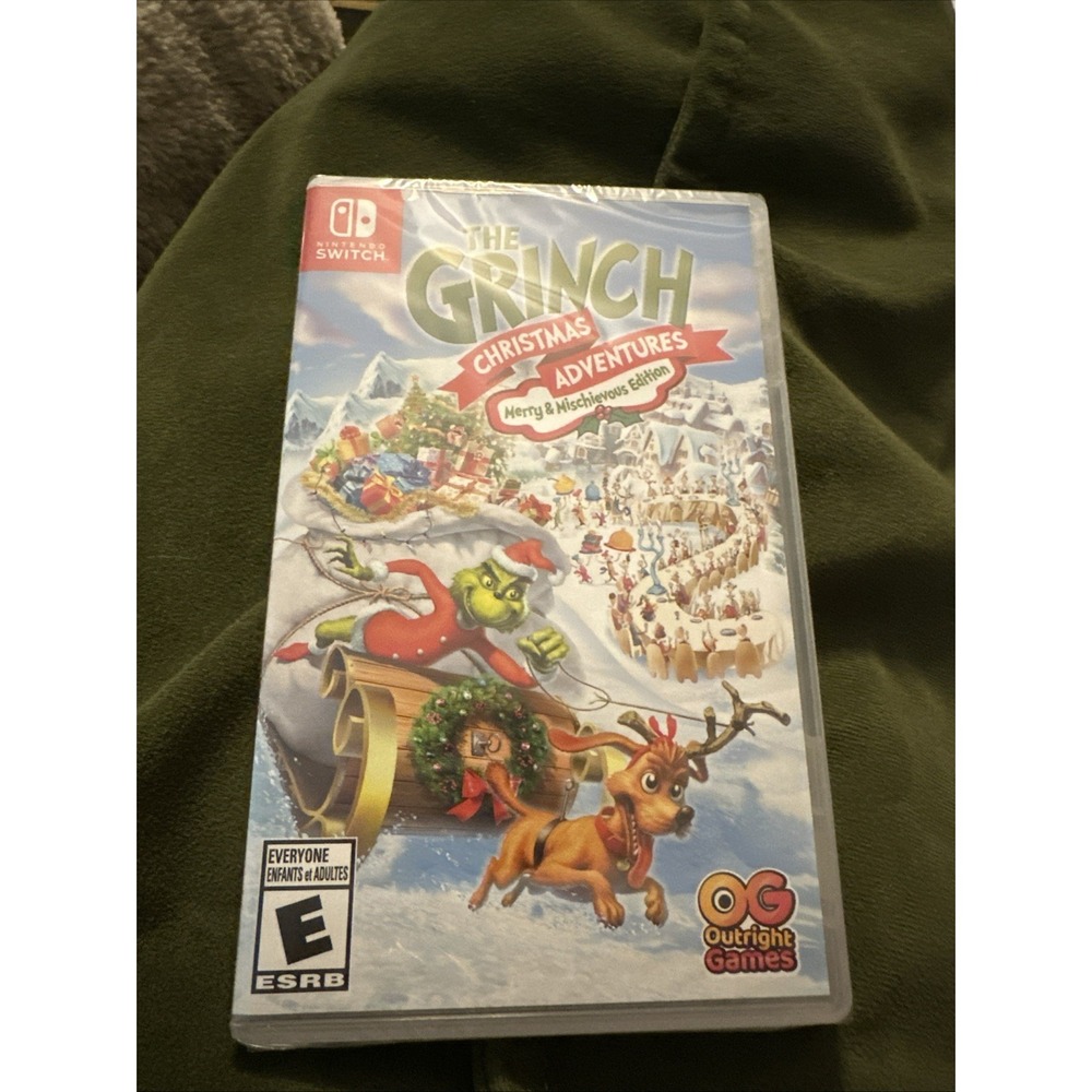 The Grinch Christmas Adventures Nintendo Switch Merry & Mischievous HAC P A8NYB